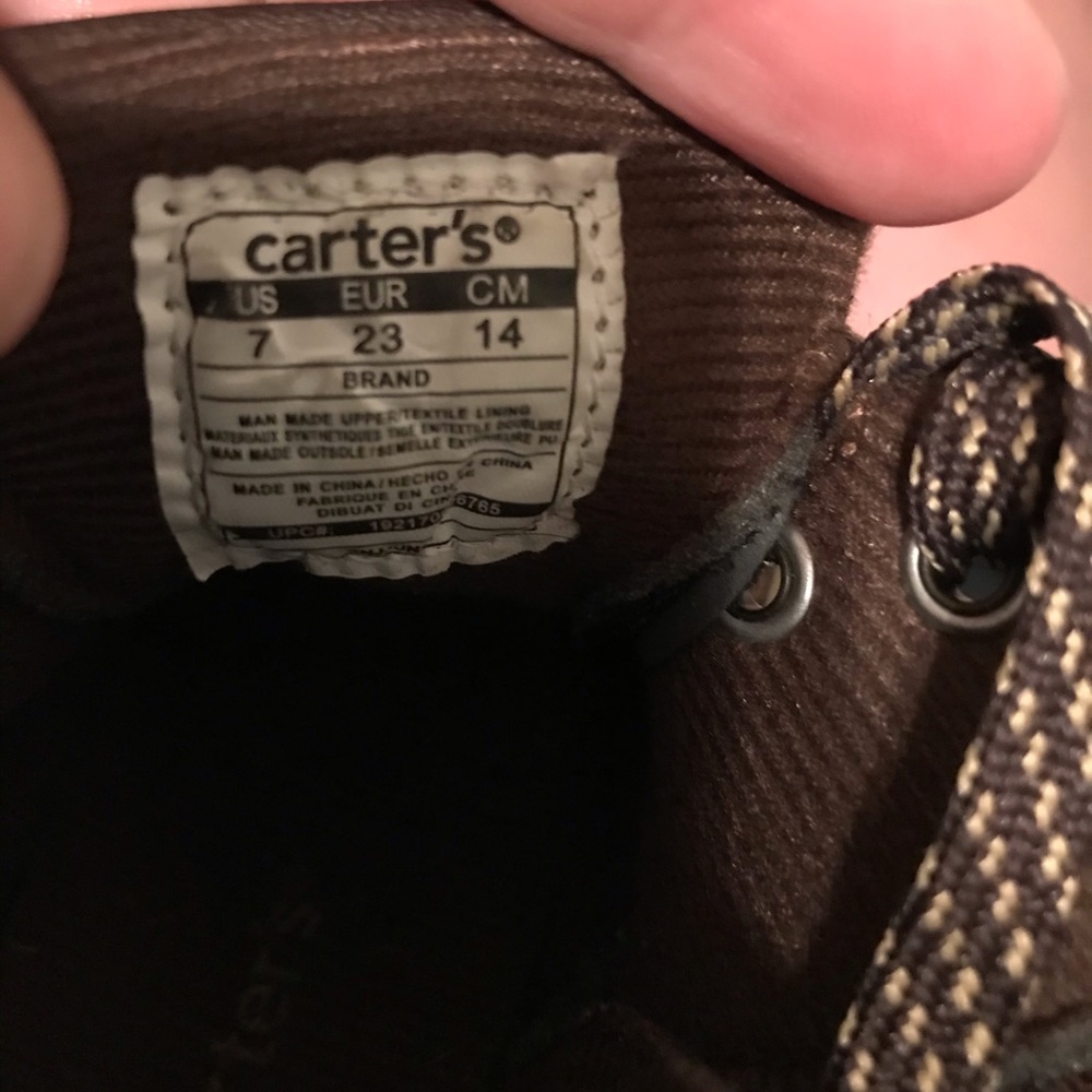 Toddler Boy Boots Size 7 - Picture 3 of 3